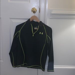 Black Under Armour Quarter Zip